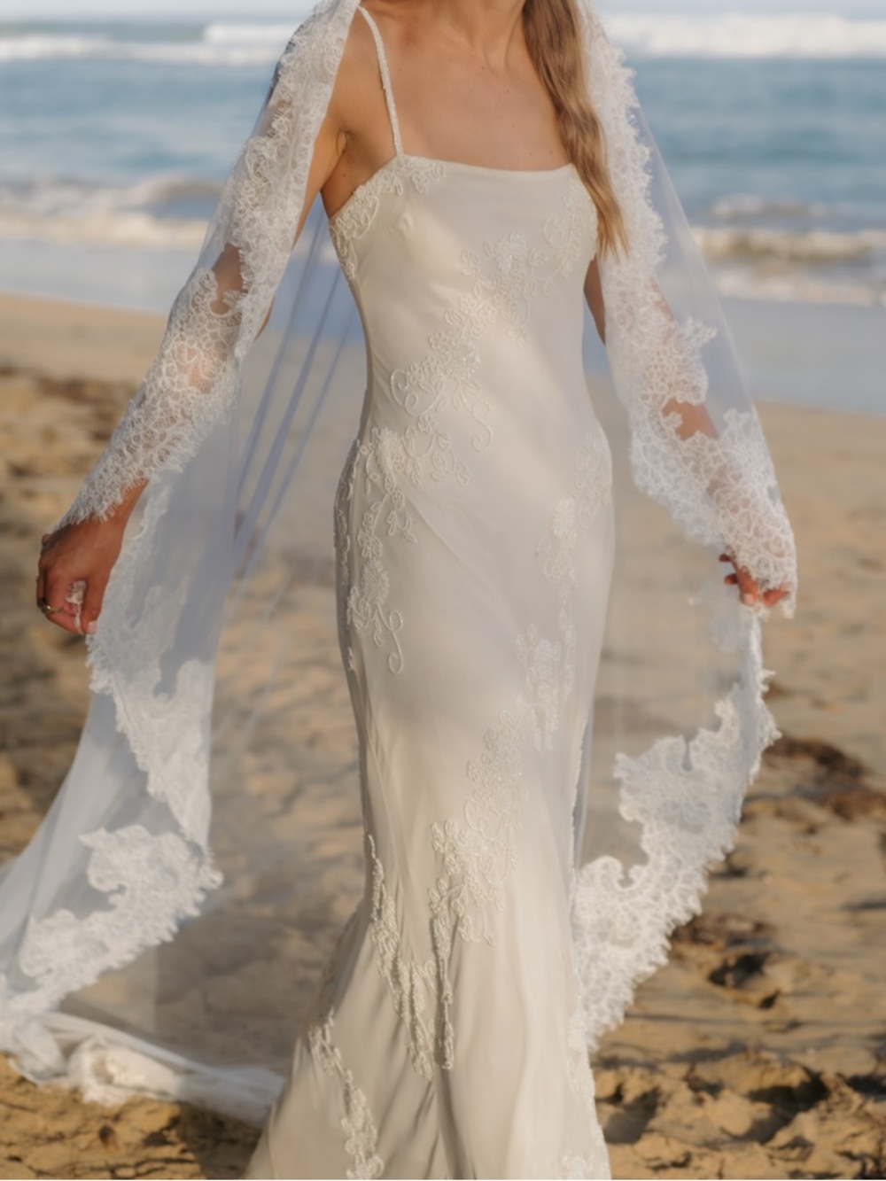 Cathedral Lace Bridal Veil